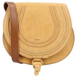 Chloé Small Marcie Saddle Bag Golden Metallic
