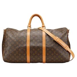 Louis Vuitton-Louis Vuitton Keepall Bandouliere Monogram 2way bag-Brown