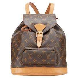 Louis Vuitton-Louis Vuitton Monogram Backpack-Metallic,Bronze