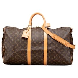 Louis Vuitton-Louis Vuitton Keepall Bandouliere Monogram 2way bag-Brown