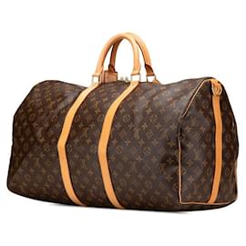 Louis Vuitton-Louis Vuitton Keepall Bandouliere Monogram 2way bag-Brown