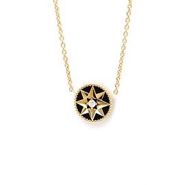 Collar Péndulo Rose des Vents Christian Dior Dorado