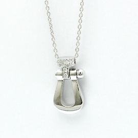 Fred Force 10 Large Diamond Necklace Silvery