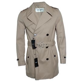 Camel-Trenchcoat von Saint Laurent, 2019 Andere