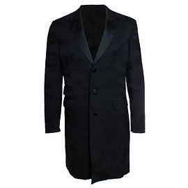 Neil Barrett, schwarzer Camouflage Slim-Fit Blazer Schwarz