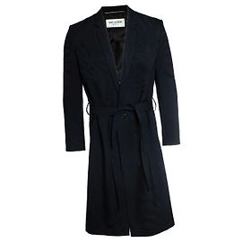 Saint Laurent, Jacquard-Wickelblazer 2020 Schwarz