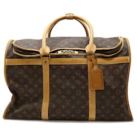 Louis Vuitton-Louis Vuitton Monogram Sac Chasseur Travel Bag M41922-Brown
