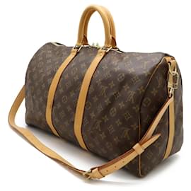 Louis Vuitton-Louis Vuitton Monogram Keepall Bandouliere 2way bag M41418-Brown