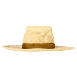 Chloé Straw Hat in Beige Raffia Beige