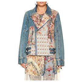 Camilla Patchwork Denim Jacket Jeanne Queen Multiple colors
