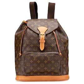 Louis Vuitton-Louis Vuitton Brown Monogram Montsouris GM-Brown