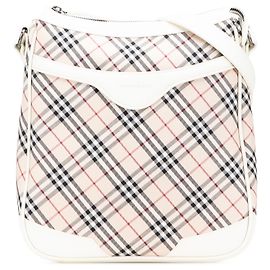 Bolsa transversal Burberry Beige Nova Check Canvas Bege