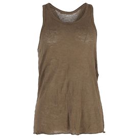 Canotta Haider Ackermann in cotone marrone Marrone Rosso