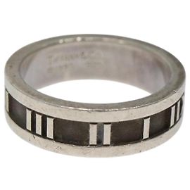 Autre Marque Anello Atlas TIFFANY&Co. Argento Ag925 Auth 124555 Argento