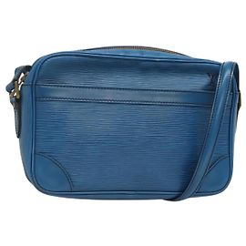 LOUIS VUITTON Epi Trocadero 23 Borsa a Spalla Blu M52305 LV Auth BA2273 Blu