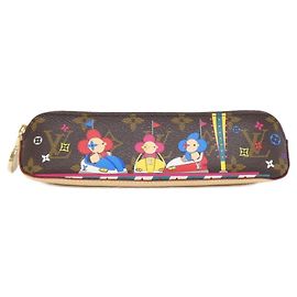 Louis Vuitton Monogram Vivienne Holiday Stiftetui Braun