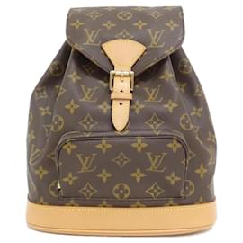 Louis Vuitton-Louis Vuitton Monogram Montsouris MM M51136 Backpack-Brown