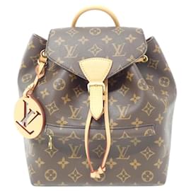 Louis Vuitton-Louis Vuitton Monogram Montsouris PM M45501 Backpack-Brown
