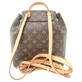 Louis Vuitton-Louis Vuitton Monogram Montsouris PM M45501 Backpack-Brown