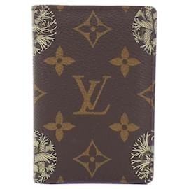 Louis Vuitton-Louis Vuitton Monogram Rope Organizer de Poche-Brown