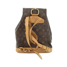 Louis Vuitton-Louis Vuitton Monogram Montsouris MM Backpack-Brown
