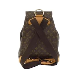 Louis Vuitton-Louis Vuitton Monogram Montsouris GM Backpack-Brown,Monogram