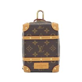 Louis Vuitton-Louis Vuitton Monogram Porto Cle Handbag Charm-Brown