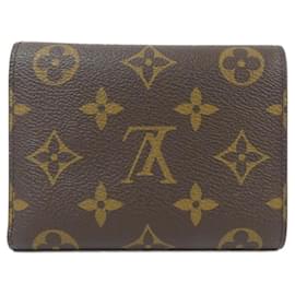Louis Vuitton-Louis Vuitton Monogram Portefeuille Victorine Wallet-Brown,Monogram