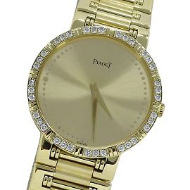 Piaget Dancer Diamond Quartz Wristwatch Yellow