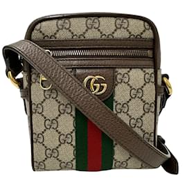 Gucci-Gucci Men's Shoulder Bag - Ophidia GG Supreme-Brown