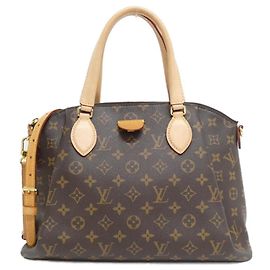 Bolso Louis Vuitton Monogram Rivoli MM Castaño Monograma