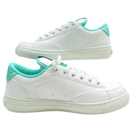 Louis Vuitton-NEW LOUIS VUITTON CHARLIE 1AAVZ1 39 WHITE LEATHER SNEAKERS SHOES-Other
