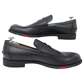 Gucci-NEW GUCCI LOAFERS 295117 9.5 IT 43.5 44.5 FR-Black