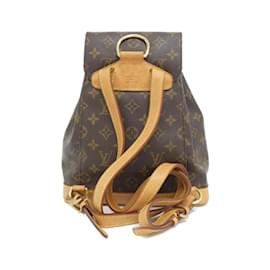 Louis Vuitton-Louis Vuitton Monogram Montsouris MM Backpack-Brown