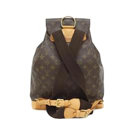 Louis Vuitton-Louis Vuitton Monogram Montsouris GM Backpack-Brown,Monogram