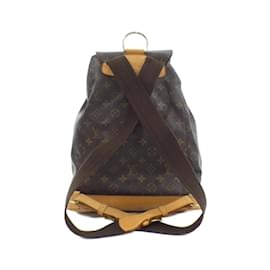 Louis Vuitton-Louis Vuitton Monogram Montsouris GM Backpack-Brown,Monogram