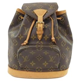Louis Vuitton-Louis Vuitton Monogram Mini Montsouris Backpack-Brown