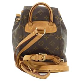 Louis Vuitton-Louis Vuitton Monogram Mini Montsouris Backpack-Brown