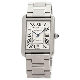 Cartier Tank Solo Argento