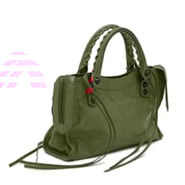 Balenciaga-Balenciaga Classic Mini City Handbag-Red