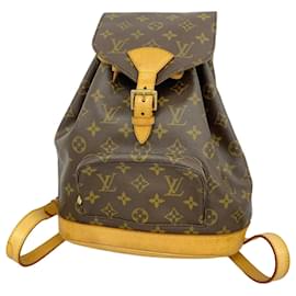Louis Vuitton-Louis Vuitton Monogram Montsouris MM Backpack-Brown
