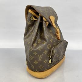 Louis Vuitton-Louis Vuitton Monogram Montsouris MM Backpack-Brown