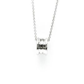 Bulgari Colar de moda Bvlgari B.zero1 em ouro 18K Prata