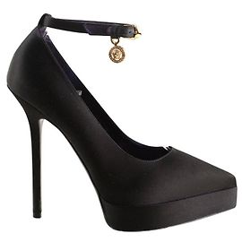 Versace Black Heels Black