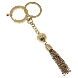 LOUIS VUITTON Porte Cles Swing Key Holder metal Gold M65997 LV Auth BD2258 Golden