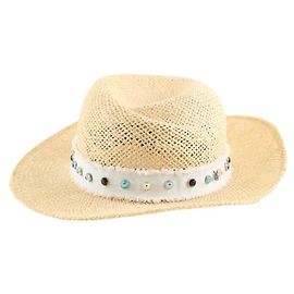 Maison Michel Panama beige Beige