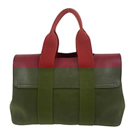 Hermès-Sac à main Hermes Valparaiso PM-Rouge