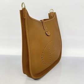 Hermès-Sac à épaule Hermes Evelyn 1GM Togo Or C Stamp-Doré