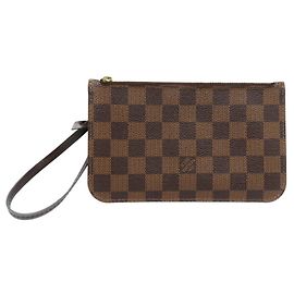 Pochette PM Neverfull Damier Louis Vuitton Marron