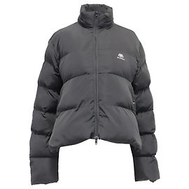 Abrigo Puffer C-Shape BB de Balenciaga en nylon negro Negro